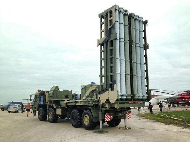 Theo các chuyên gia quân sự, hệ thống phòng không S-350 Vityaz của Nga đã được thử nghiệm ở chiến trường Syria và thu lại kết quả tốt, đây là lý do nó được sản xuất với số lượng lớn trong thời gian tới. Ảnh: Military.