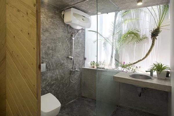 Kính giúp bảo vệ sự riêng tư cho phòng tắm.