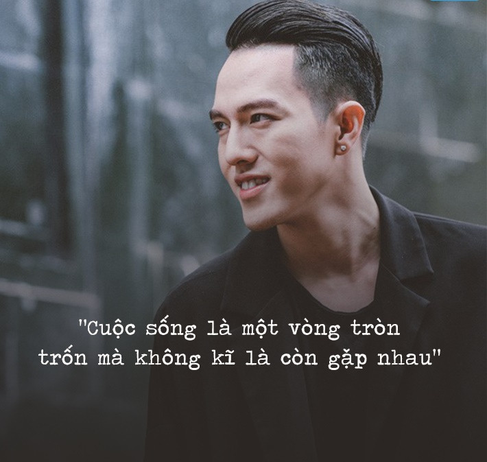 Hot boy Minh Châu chia sẻ: "Cuộc sống là một vòng tròn, trốn mà không kỹ là còn gặp nhau nhé các crush".