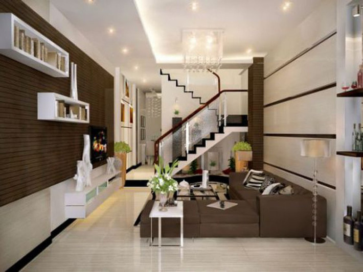 Không nên đặt cầu thang đối diện với cửa trước (nguồn năng lượng tốt sẽ chảy ra ngoài cửa). Những điều này tuy chỉ mang tính chất tham khảo nhưng yếu tố phong thủy nhà ở vẫn cực kỳ quan trọng. Để gia đình luôn may mắn, công danh tiền tài mỹ mãn thì tốt nhất bạn đừng bao giờ phạm phải 4 điều đại kỵ khi xây nhà mới.