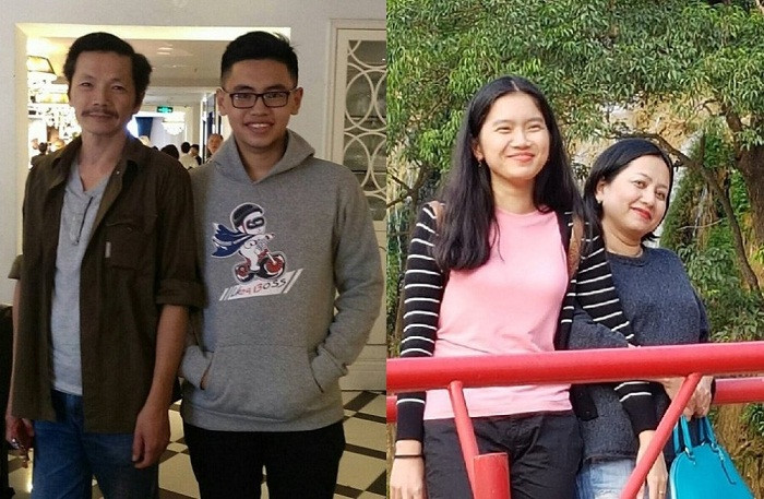 Hạnh phúc giản dị của NSƯT Trung Anh bên vợ con.