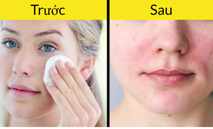Nước tẩy trang sẽ làm sạch tất cả bụi bẩn và mỹ phẩm trên gương mặt bạn nếu bạn rửa mặt lại sau khi tẩy trang. Nước tẩy trang tiếp xúc trong thời gian dài với da mặt có thể dẫn đến kích ứng.