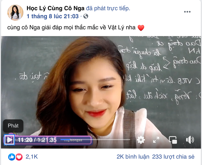 Sau cô giáo Minh Thu, cô giáo Thanh Nga cũng nổi tiếng không kém. Dù được yêu mến hơn thế nhưng Thanh Nga nhận về không ít bình luận phản cảm.