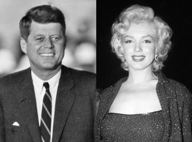 Nổi tiếng đào hoa, Tổng thống John F. Kennedy cũng dính bê bối này với nhiều người đẹp nổi tiếng. Trong đó chuyện tình xôn xao nhất là với minh tinh Hollywood Marilyn Monroe. Tại bữa tiệc sinh nhật tổng thống, Marilyn Monroe hát bài "Happy Birthday to Mr President" khiến Đệ nhất phu nhân Jackie Kennedy bỏ về ngay khi buổi tiệc mới chỉ bắt đầu. Từ đó, những nghi ngờ về mối quan hệ của Tổng thống Kennedy với Marilyn Monroe càng được dấy lên.