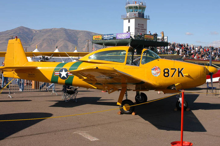 Năm 1948, công ty Ryan Aeronautical mua lại bản quyền thiết kế và chế tạo loại máy bay này. Ảnh: WBD