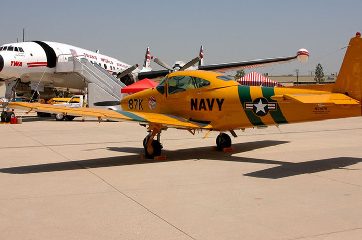 L-17 tham chiến trong Chiến tranh Triều Tiên. Đây là chiếc phi cơ hạng nhẹ đầu tiên tham gia vào xung đột này với nhiệm vụ phát hiện pháo binh đối phương. Ảnh: WBD