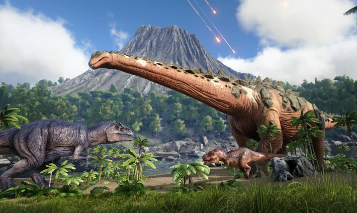 Titanosaurus là loài ăn cỏ, chủ yếu ăn các loại cây cỏ và lá cây. Với kích thước khổng lồ, chúng có thể tiếp cận được các nguồn thức ăn mà các loài động vật nhỏ hơn không thể với tới. Điều này giúp Titanosaurus đóng vai trò quan trọng trong việc duy trì cân bằng hệ sinh thái thời kỳ đó. (Ảnh:D&D Wiki)