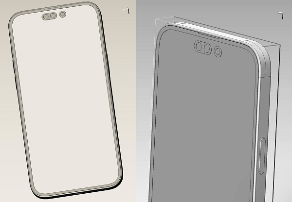 Tai thỏ làm nên thương hiệu của Apple đã được chuyển sang rãnh cắt hình viên thuốc cho Face ID và lỗ đục cho camera selfie. Nhờ đó, iPhone 14 Pro sẽ có màn hình lớn hơn, diện tích sử dụng cũng được tối ưu hóa hơn.