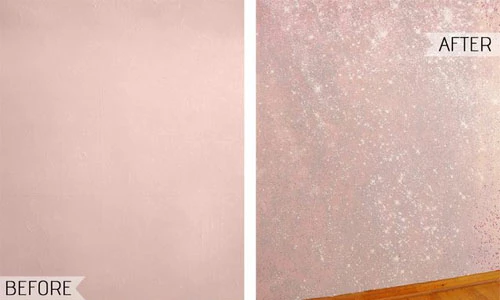 Hô biến tường nhà hóa lấp lánh tuyệt đẹp