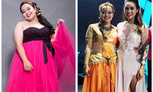 Ngắm thời trang của nàng béo Tố Tố trong quá trình giảm cân