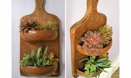 Những ý tưởng tận dụng thớt cũ cực hay 