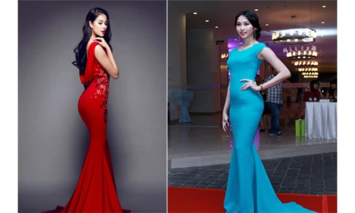 Mê mẩn ngắm mỹ nhân Việt mặc váy đuôi cá quyến rũ