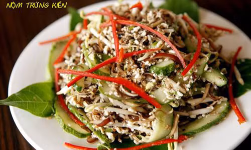 Những món ngon được chế biến từ đặc sản trứng kiến 