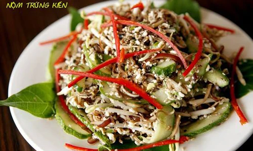 Những món ngon được chế biến từ đặc sản trứng kiến