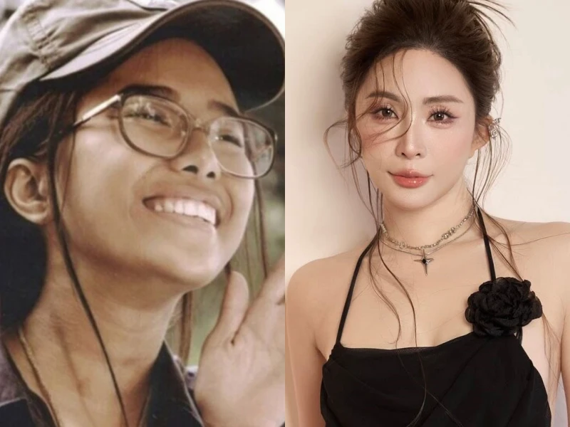 Quỳnh Nga từ 'cá sấu chúa' đen nhẻm đến mỹ nhân da trắng như bông