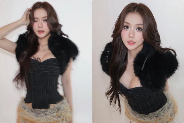 Bà xã Đạt G đăng ảnh gợi cảm khoe thềm ngực căng tràn