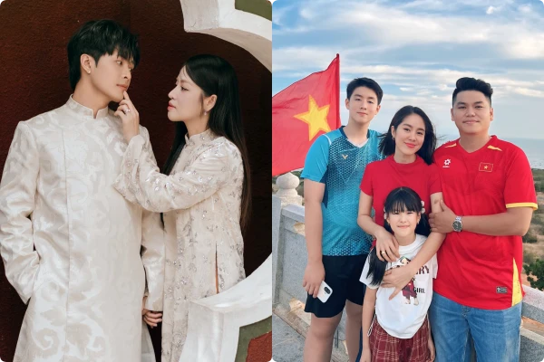 Hot face sao Việt: Vợ chồng Puka - Gin Tuấn Kiệt cùng diện áo dài đón xuân