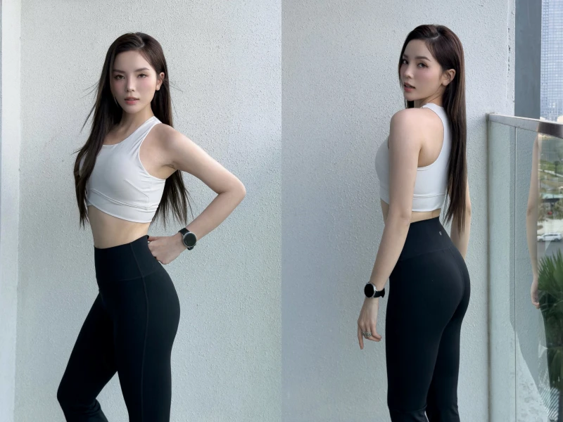 Kỳ Duyên khoe eo thon gọn sau thời gian siết cân nghiêm túc