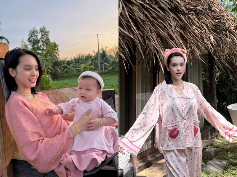 Quỳnh Lương sống an yên sau khi làm dâu miền Tây