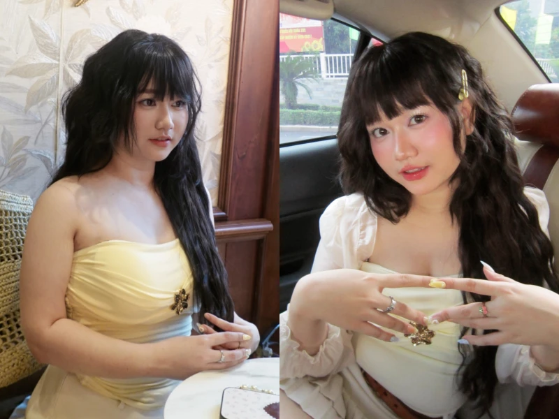 Trúc Anh 'Mắt biếc' xinh đẹp rạng rỡ sau khi giảm cân