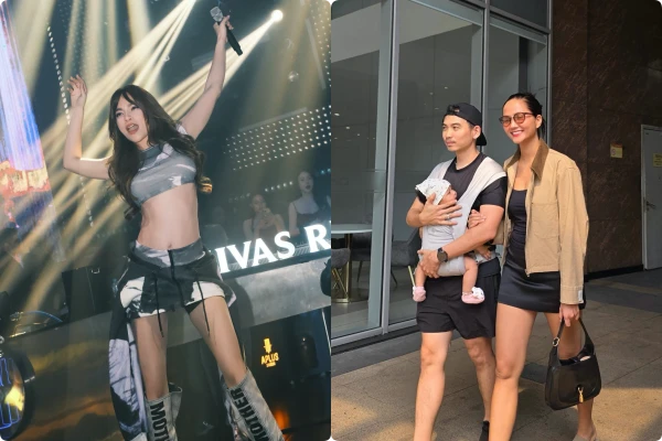 Hot face sao Việt: Hồ Ngọc Hà mặc váy ngắn, croptop khoe vòng hai săn chắc