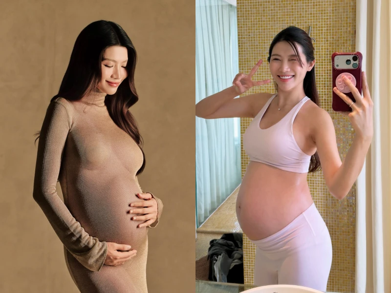 Quỳnh Châu lưu giữ đường cong đẹp nhất cuộc đời khi mang thai