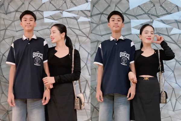Con trai Lệ Quyên 14 tuổi cao 1m8, ngoại hình chững chạc gây bất ngờ