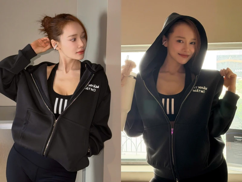 Nhã Phương lấy lại vóc dáng sau sinh con thứ ba 