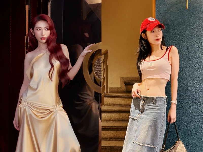 Khổng Tú Quỳnh tuổi 35 vẫn trẻ trung như 'công chúa dâu tây'