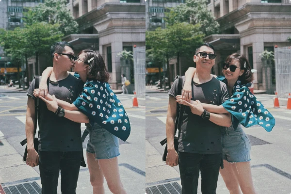 Hương Giang khoe khoảnh khắc tình tứ, ngọt ngào bên chồng hơn 11 tuổi