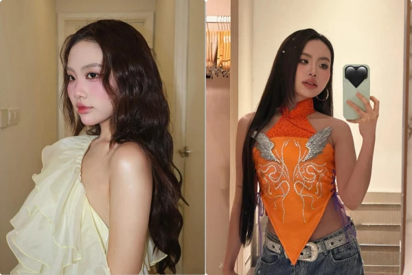 Phương Mỹ Chi gây bất ngờ với phong cách trễ vai gợi cảm