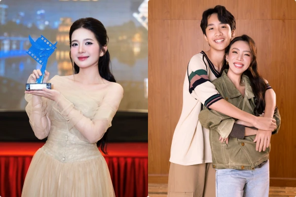 Hot face sao Việt: Ngọc Huyền nhận giải thưởng tại Cánh diều 2025