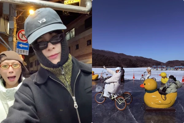 Vợ chồng Diệu Nhi – Anh Tú du hí Hàn Quốc ngọt ngào, hài hước