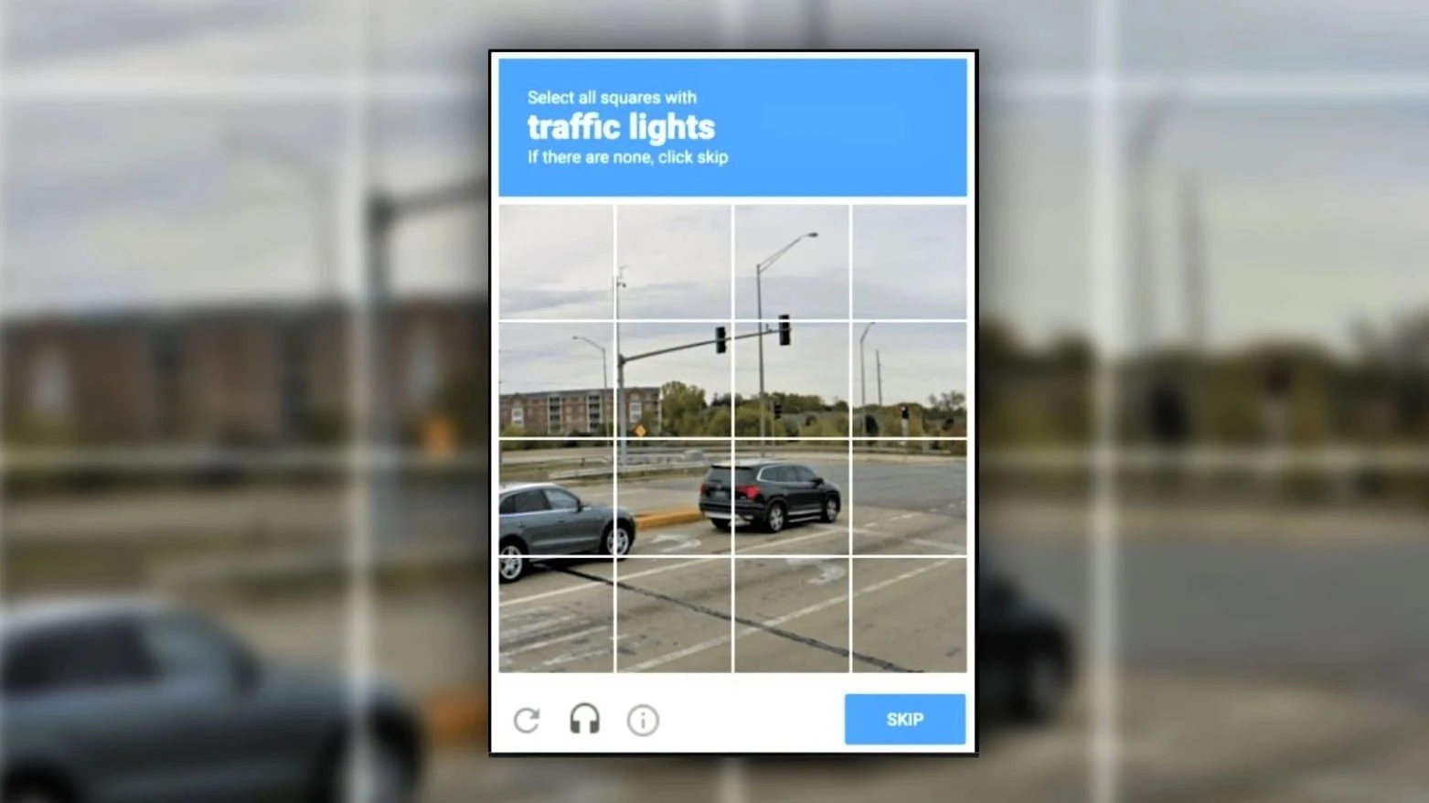 Vì sao phải chọn đèn giao thông khi đăng nhập web 