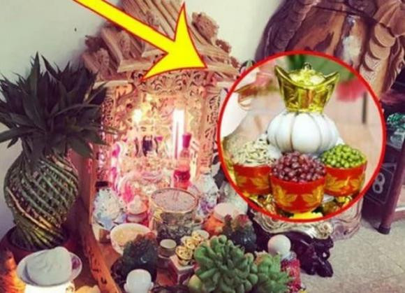 Hai thứ đặt lên bàn thờ Thần Tài giúp hút lộc, đắt hàng Hai thu dat len ban tho Than Tai giup hut loc, dat hang