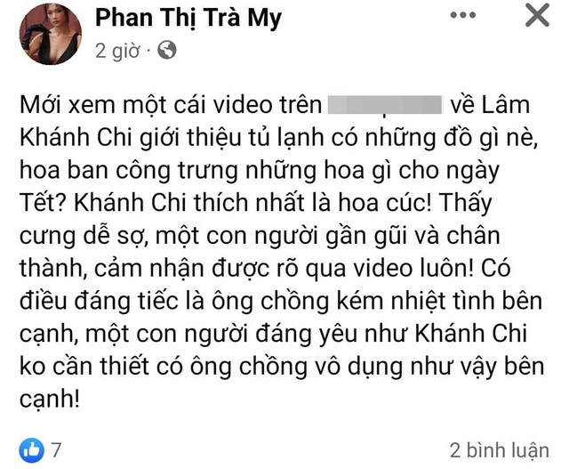 Phi Hùng bị chê "chồng vô dụng". không xứng Lâm Khánh Chi - Hình 2 Phi Hung bi che