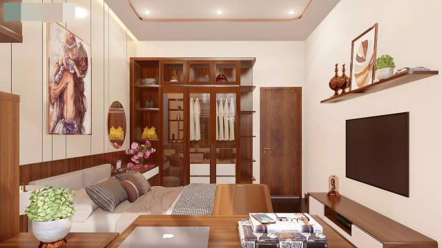 Nhà phố 2 tầng mang đến cuộc sống an nhiên, tự tại cho gia chủ ảnh 16 Nhà phố 2 tầng mang đến cuộc sống an nhiên, tự tại cho gia chủ ảnh 16