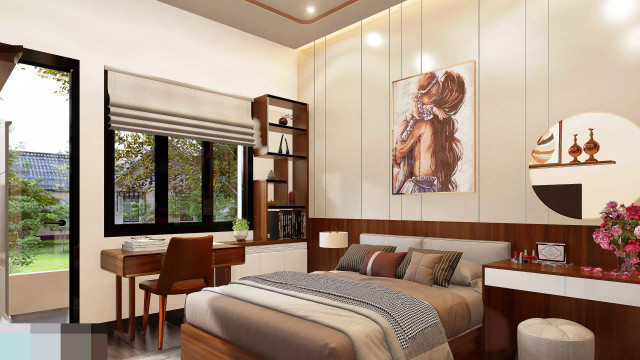 Nhà phố 2 tầng mang đến cuộc sống an nhiên, tự tại cho gia chủ ảnh 12 Nhà phố 2 tầng mang đến cuộc sống an nhiên, tự tại cho gia chủ ảnh 12
