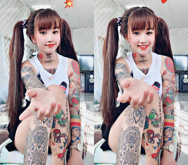 “Thánh nữ xăm mình An Giang” 19 tuổi sở hữu 30 hình xăm giờ ra sao? “Thanh nu xam minh An Giang” 19 tuoi so huu 30 hinh xam gio ra sao?