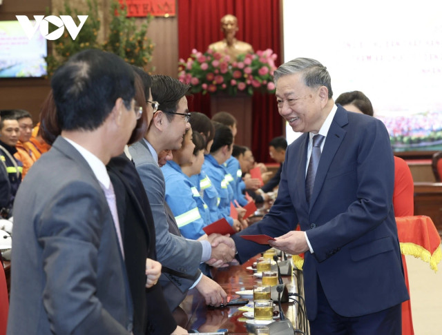 Tổng Bí thư Tô Lâm thăm, chúc Tết Đảng bộ Hà Nội - Hình 2 Tong Bi thu To Lam tham, chuc Tet Dang bo Ha Noi-Hinh-2