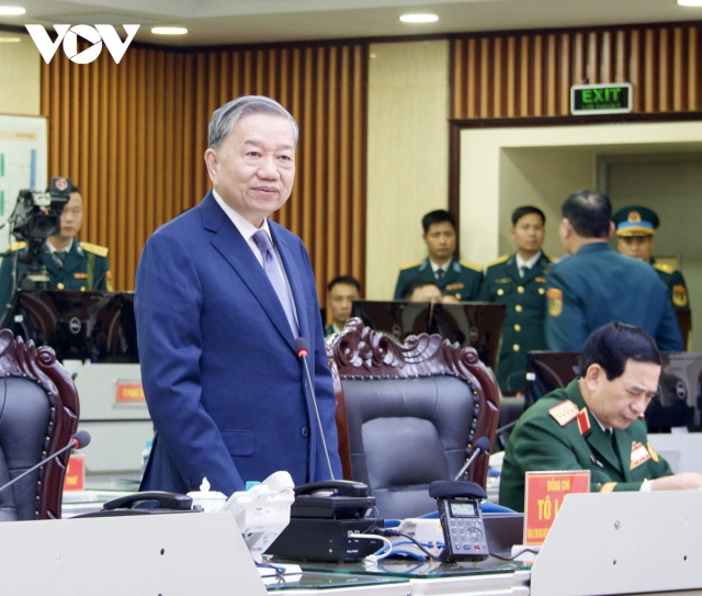 Tổng Bí thư Tô Lâm thăm, chúc Tết Đảng bộ Hà Nội - Hình 3 Tong Bi thu To Lam tham, chuc Tet Dang bo Ha Noi-Hinh-3