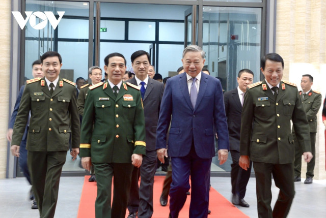 Tổng Bí thư Tô Lâm thăm, chúc Tết Đảng bộ Hà Nội - Hình 5 Tong Bi thu To Lam tham, chuc Tet Dang bo Ha Noi-Hinh-5