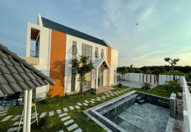 Biệt thự biển 600 m2 trị giá gần 10 tỷ đồng của nghệ sĩ Lê Giang - Hình 3 Biet thu bien 600 m2 tri gia gan 10 ty dong cua nghe si Le Giang-Hinh-3