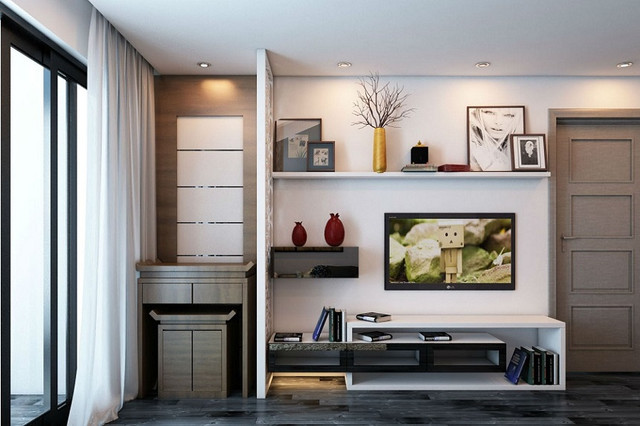 Bố trí nội thất căn hộ 78m2 cho gia đình 4 người - Hình 4 Bo tri noi that can ho 78m2 cho gia dinh 4 nguoi-Hinh-4
