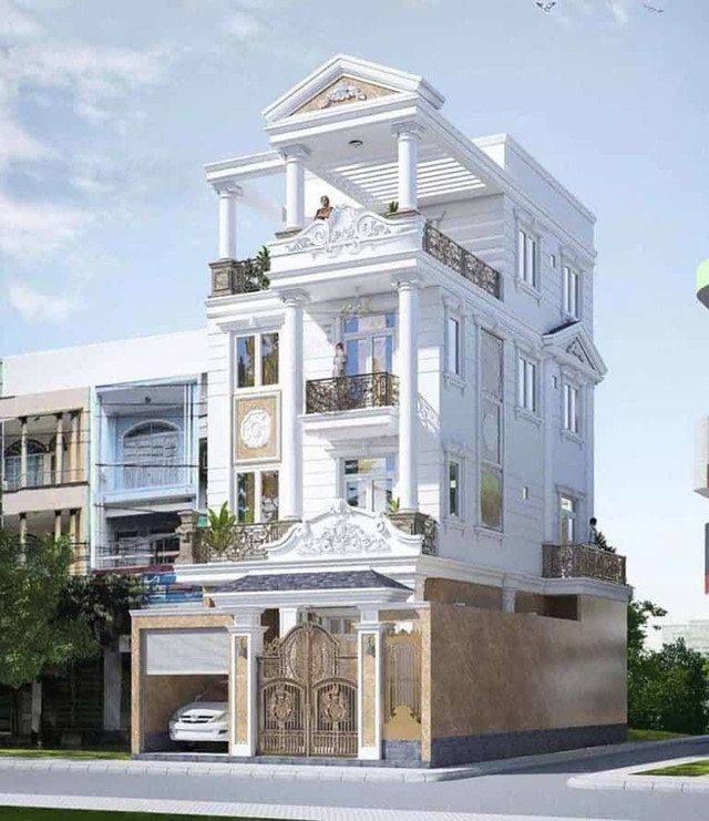 Mẫu nhà ống 4 tầng thiết kế đa dạng, cuộc sống tiện nghi như khách sạn - Hình 5 Mau nha ong 4 tang thiet ke da dang, cuoc song tien nghi nhu khach san-Hinh-5