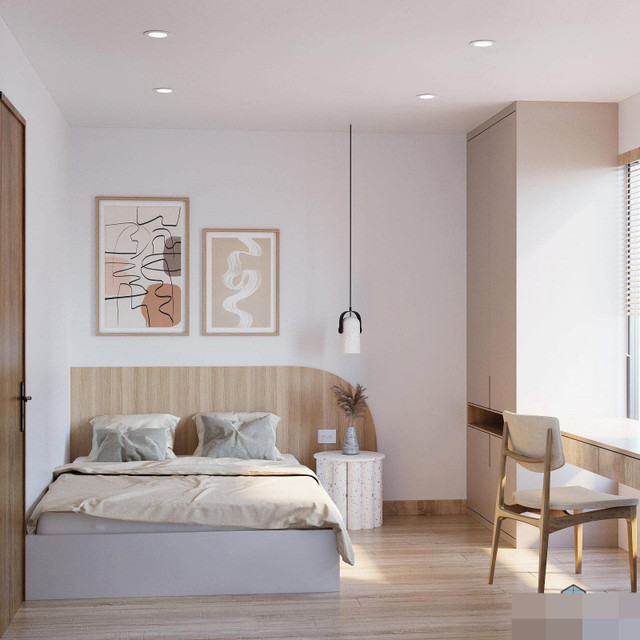 Mẹo sử dụng màu nhạt cho căn hộ chung cư rộng hơn nhưng không đơn điệu - Hình 15 Meo su dung mau nhat cho can ho chung cu rong hon nhung khong don dieu-Hinh-15