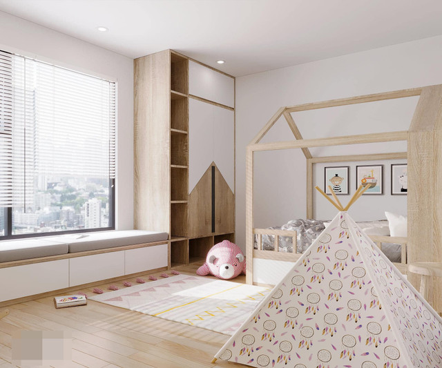 Mẹo sử dụng màu nhạt cho căn hộ chung cư rộng hơn nhưng không đơn điệu - Hình 12 Meo su dung mau nhat cho can ho chung cu rong hon nhung khong don dieu-Hinh-12