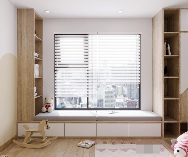Mẹo sử dụng màu nhạt cho căn hộ chung cư rộng hơn nhưng không đơn điệu - Hình 14 Meo su dung mau nhat cho can ho chung cu rong hon nhung khong don dieu-Hinh-14
