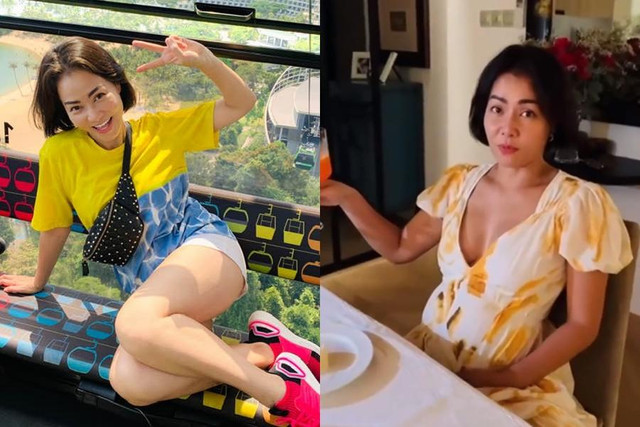 Thu Minh lên tiếng thông tin bầu lần 2 đang ở tháng thứ 6 - Hình 8 Thu Minh len tieng thong tin bau lan 2 dang o thang thu 6-Hinh-8