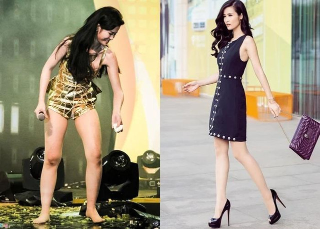 Rời xa giày cao gót là bão tố, Hà Hồ cũng khó thoát cảnh dìm dáng - Hình 2 Roi xa giay cao got la bao to, Ha Ho cung kho thoat canh dim dang-Hinh-2